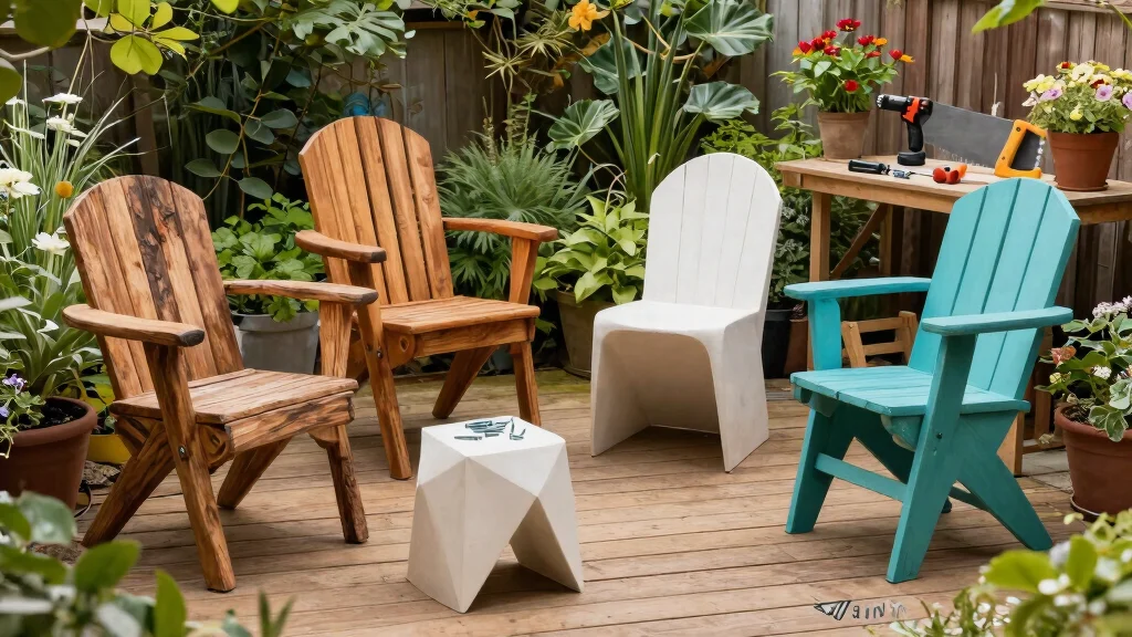 10 DIY Patio Chair Plans to Build Your Own Outdoor Seating
