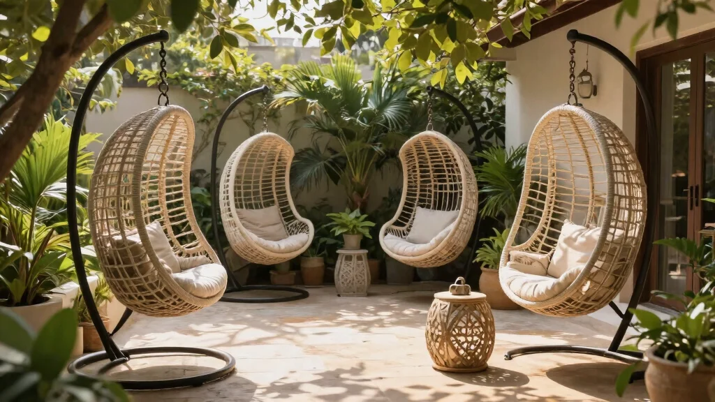 10 Hanging Chair Patio Ideas for a Relaxing Outdoor Escape