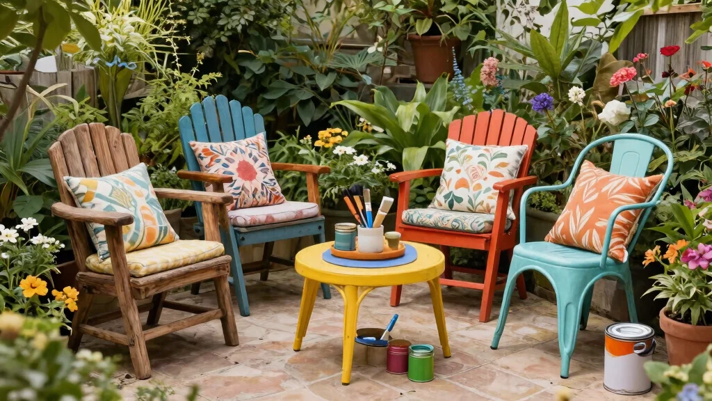 10 Patio Chair Makeover Ideas to Refresh Your Outdoor Seating