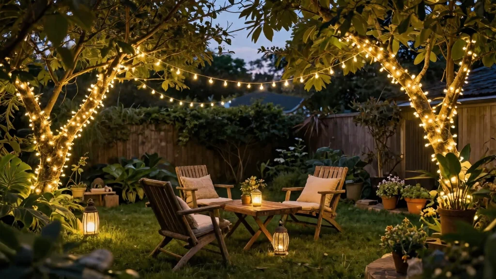 8 Fairy Light Backyard Ideas for a Magical Outdoor Atmosphere