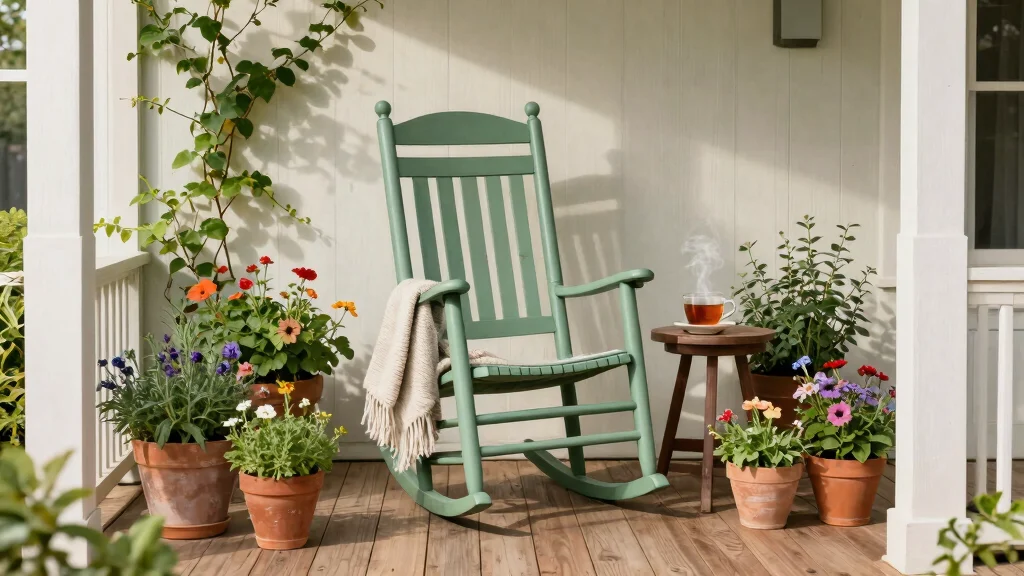 8 Front Porch Rocking Chair Ideas for Classic Curb Appeal