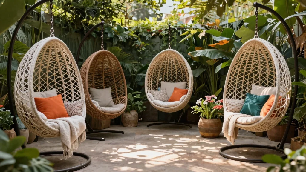 8 Hanging Egg Chair Ideas to Elevate Your Outdoor Space
