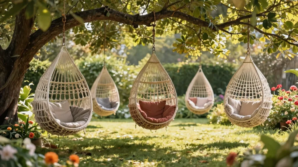 8 Hanging Hammock Chairs for a Relaxing Outdoor Experience