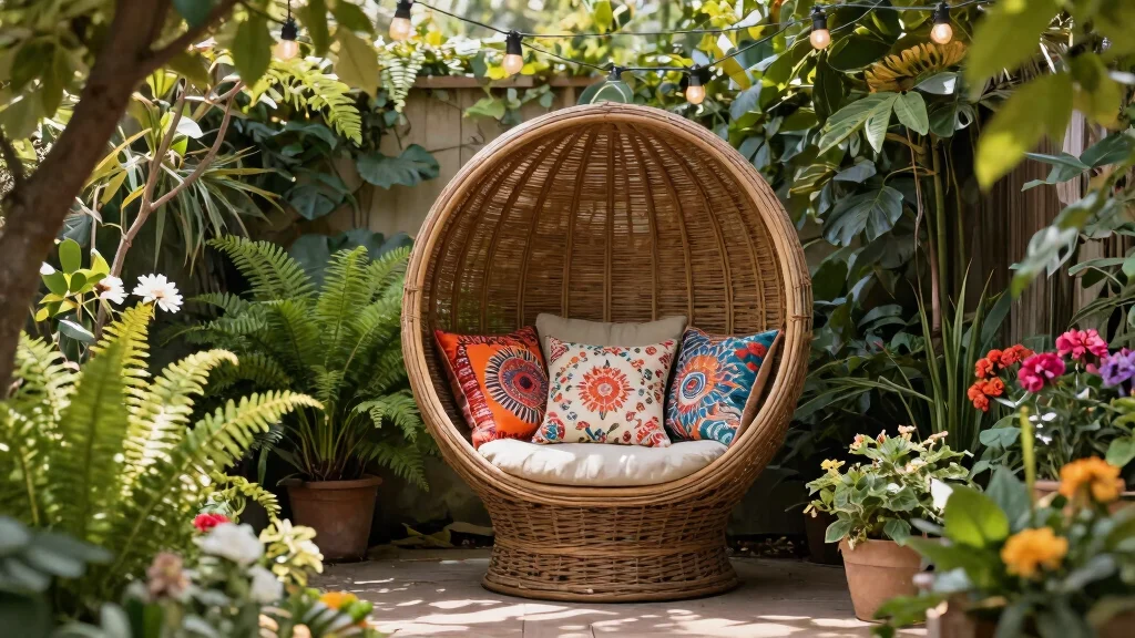 8 Outdoor Papasan Chairs for Cozy and Stylish Patio Lounging