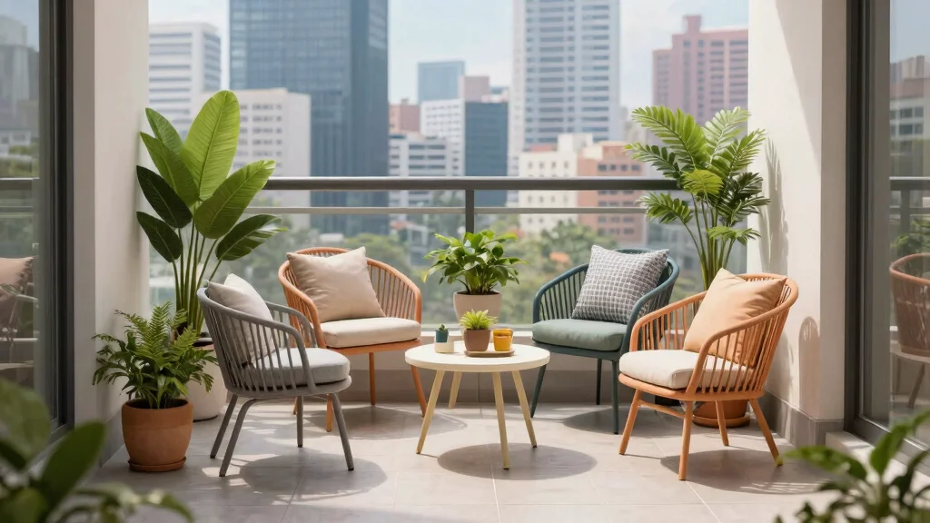 8 Small Balcony Chairs Perfect for Tight Outdoor Spaces