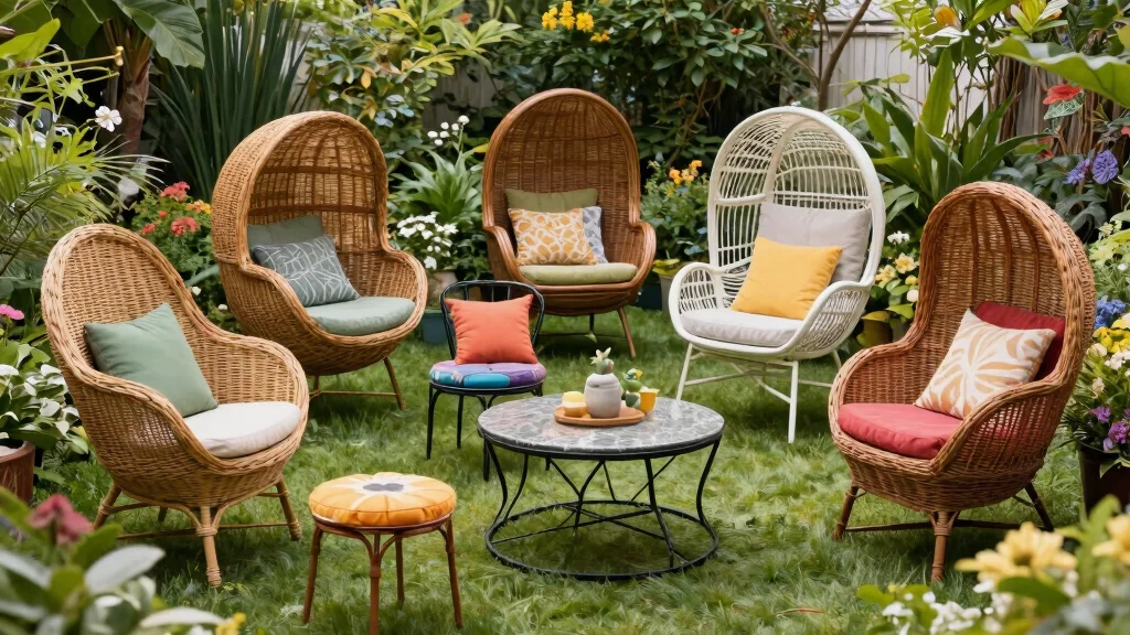 9 Garden Egg Chairs for a Fun and Stylish Outdoor Retreat