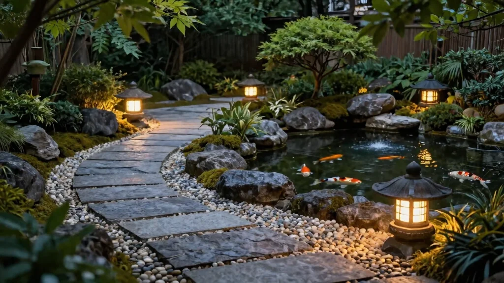 9 Japanese Garden Lighting Ideas for a Serene Zen Outdoor Atmosphere